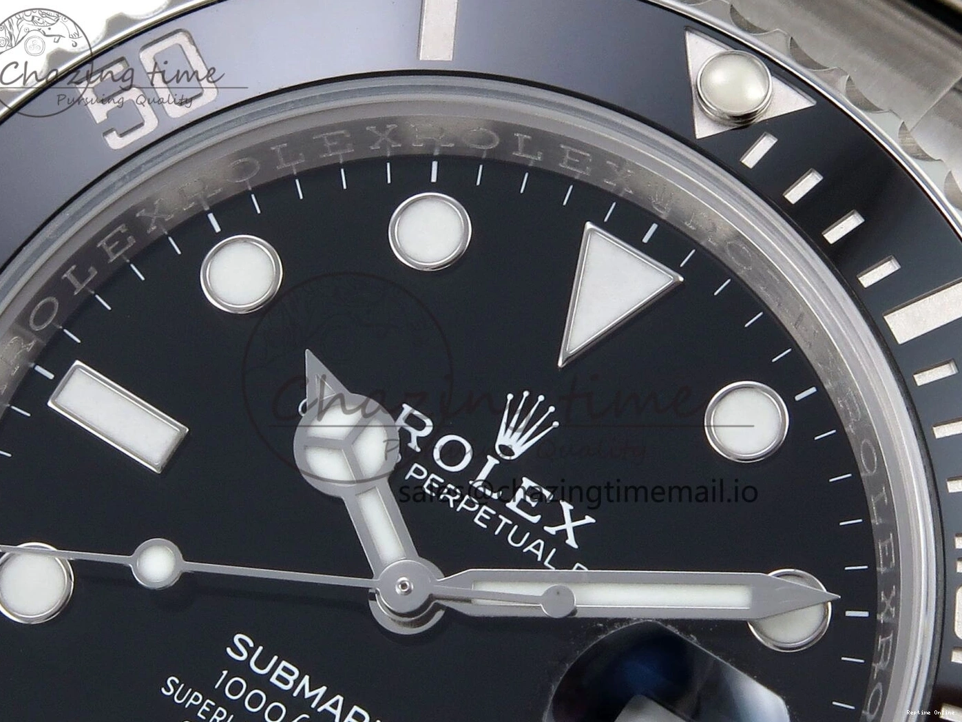 0201 Classic Submariner 126610 LN HGF 1:1 Best Edition Black Dial on SS Bracelet SH3235 V 1263